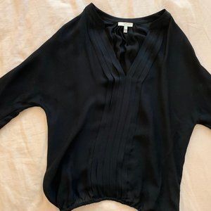 Joie Marru Silk Pintuck Blouse